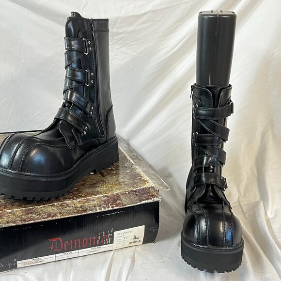 Brand New Demonia Fierce 130 Men's Boots - Picture 3 of 3